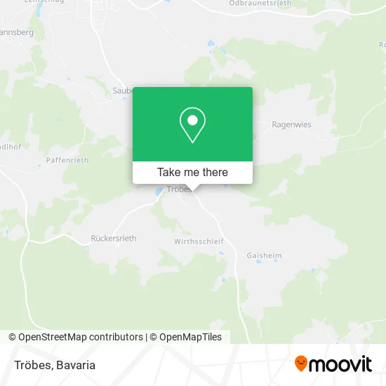 Карта Tröbes