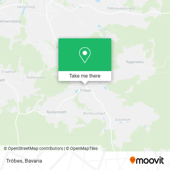 Карта Tröbes