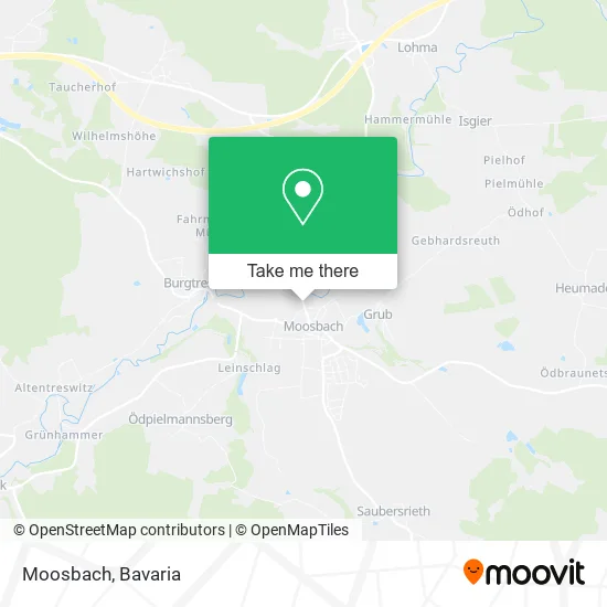 Карта Moosbach