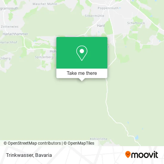 Карта Trinkwasser