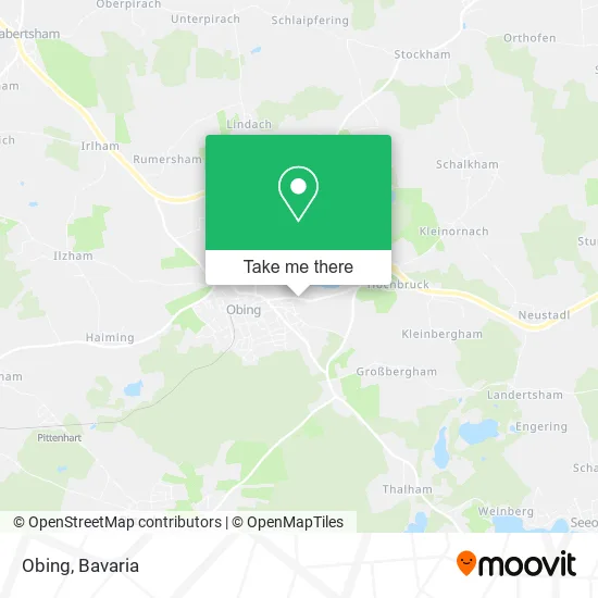 Карта Obing