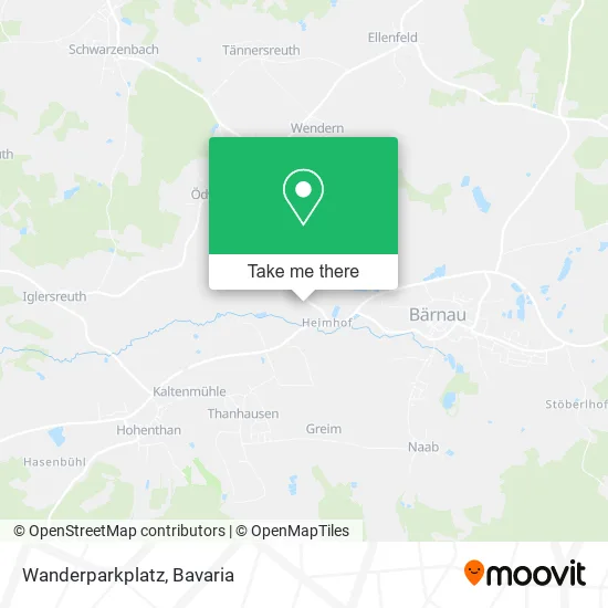 Карта Wanderparkplatz