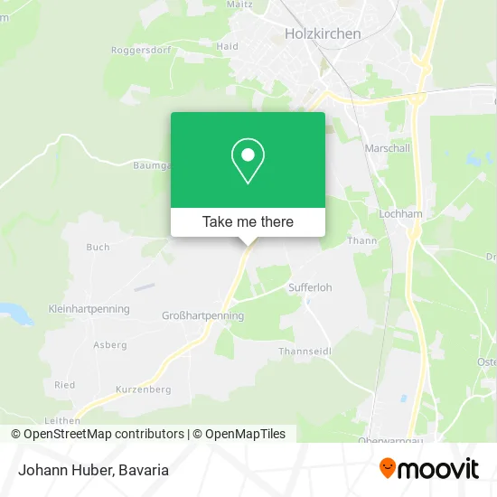 Карта Johann Huber