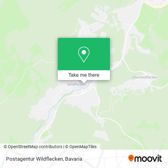 Postagentur Wildflecken map