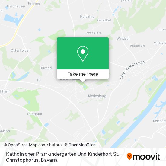 Katholischer Pfarrkindergarten Und Kinderhort St. Christophorus map