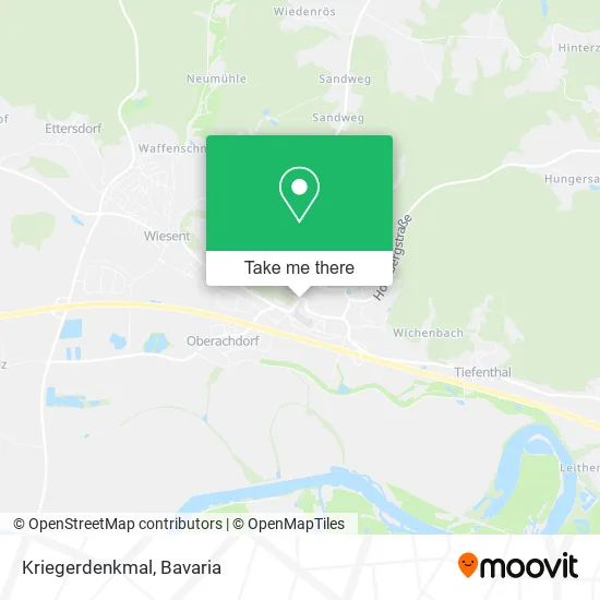 Карта Kriegerdenkmal