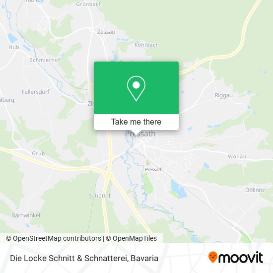 Die Locke Schnitt & Schnatterei map