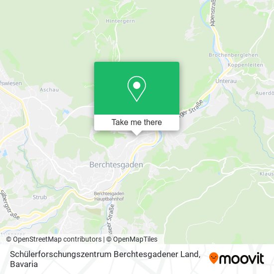 Schülerforschungszentrum Berchtesgadener Land map