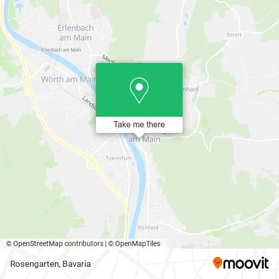 Карта Rosengarten