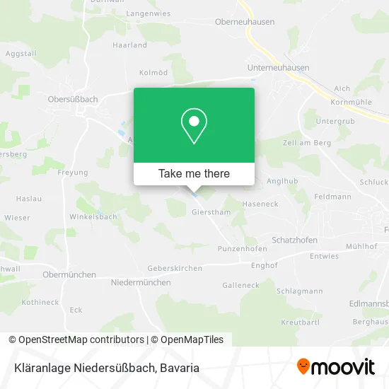 Карта Kläranlage Niedersüßbach
