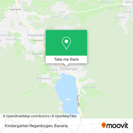 Kindergarten Regenbogen map