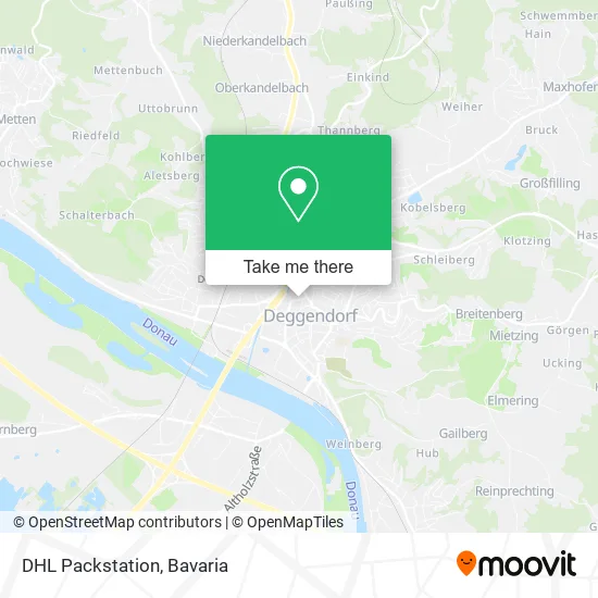 Карта DHL Packstation