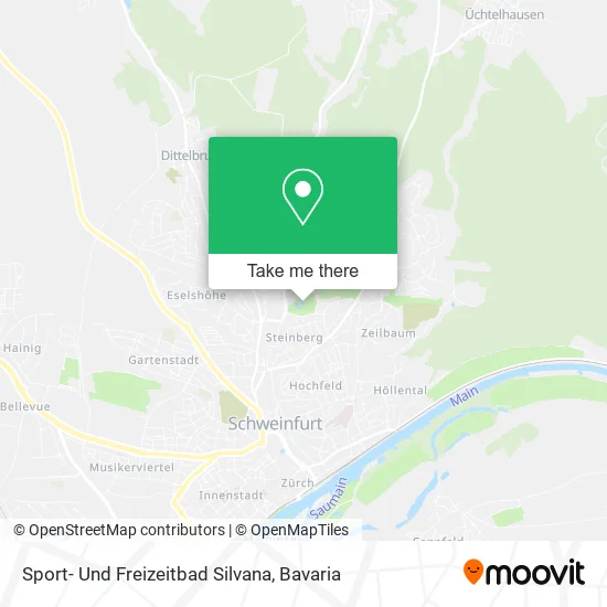Карта Sport- Und Freizeitbad Silvana
