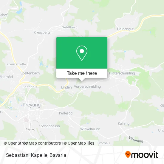 Карта Sebastiani Kapelle