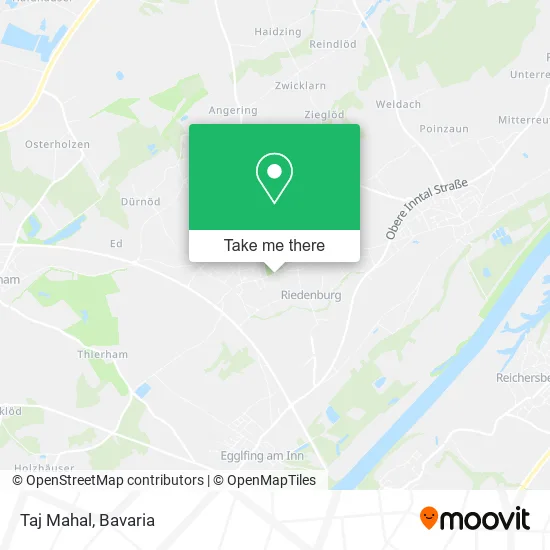 Карта Taj Mahal