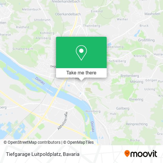 Tiefgarage Luitpoldplatz map