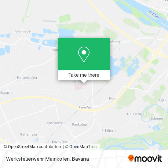 Werksfeuerwehr Mainkofen map