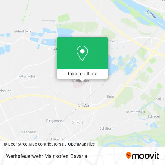 Werksfeuerwehr Mainkofen map