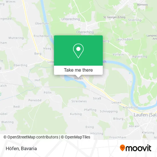 Höfen map
