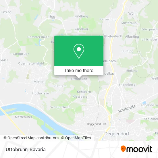 Карта Uttobrunn