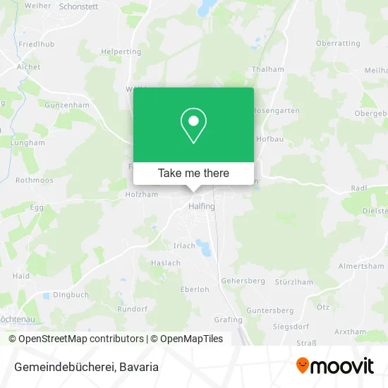 Карта Gemeindebücherei