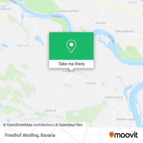 Карта Friedhof Aholfing