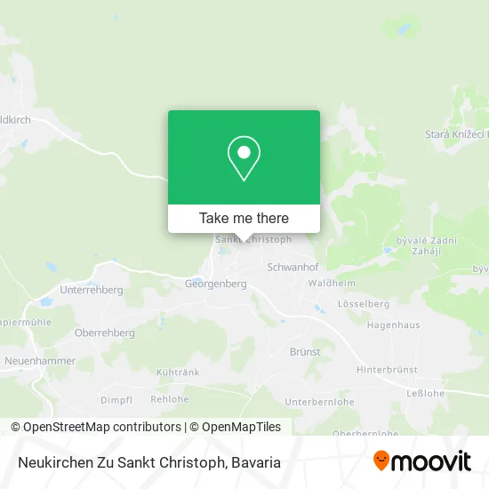 Карта Neukirchen Zu Sankt Christoph