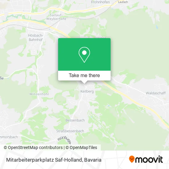 Карта Mitarbeiterparkplatz Saf-Holland