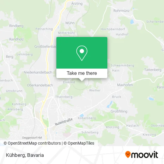 Карта Kühberg