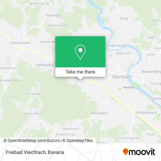 Карта Freibad Viechtach