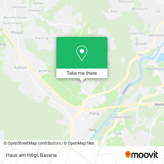 Карта Haus am Högl