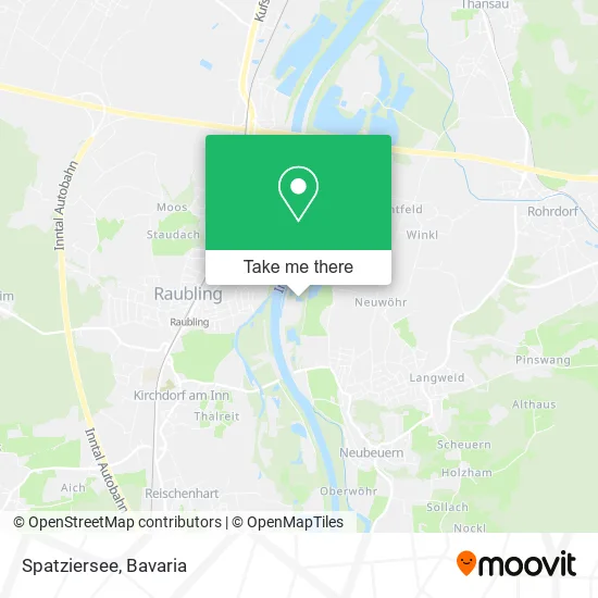 Карта Spatziersee