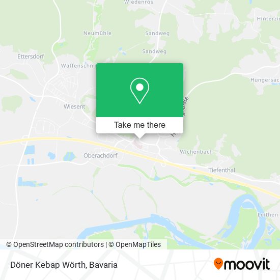 Döner Kebap Wörth map