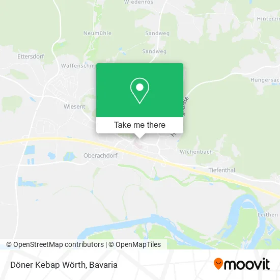 Döner Kebap Wörth map