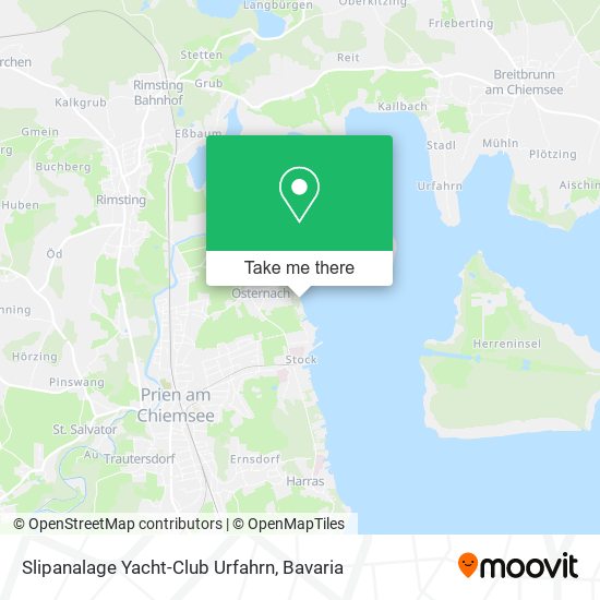 Slipanalage Yacht-Club Urfahrn map