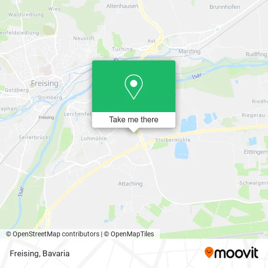 Freising map