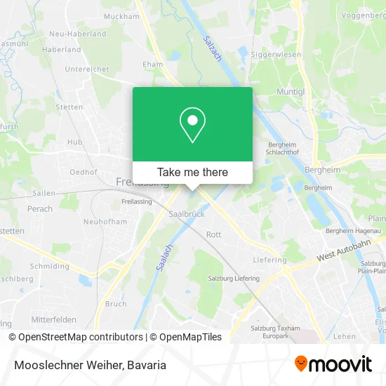 Карта Mooslechner Weiher