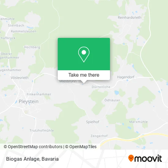Карта Biogas Anlage