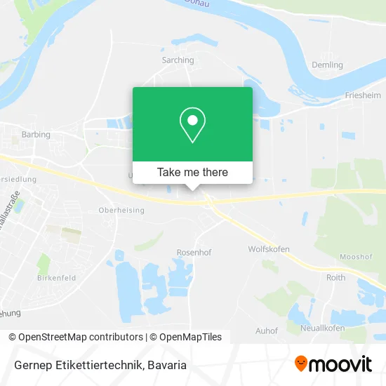 Карта Gernep Etikettiertechnik