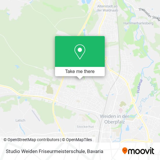 Studio Weiden Friseurmeisterschule map