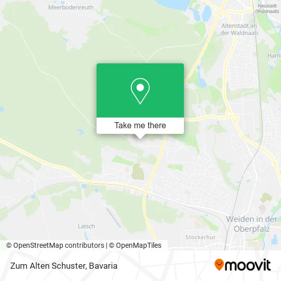 Карта Zum Alten Schuster