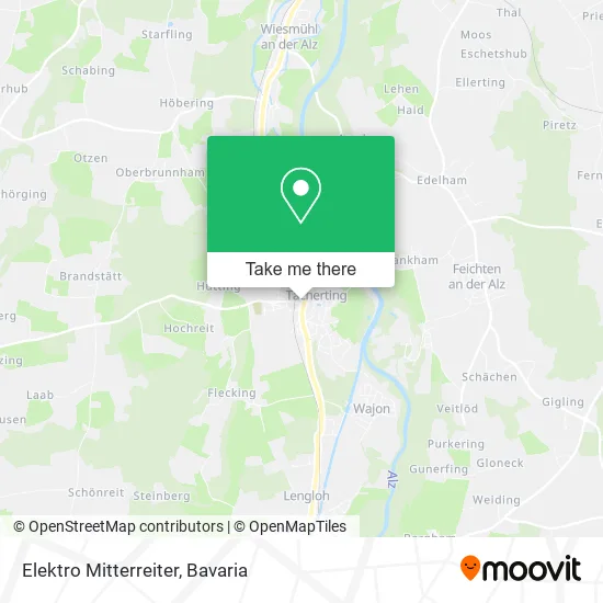 Карта Elektro Mitterreiter