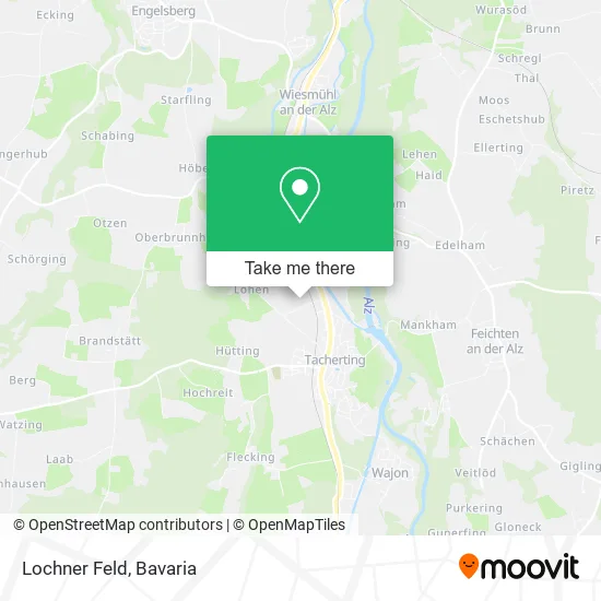 Карта Lochner Feld