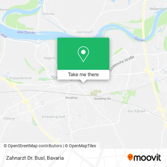 Карта Zahnarzt Dr. Busl