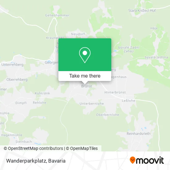 Карта Wanderparkplatz