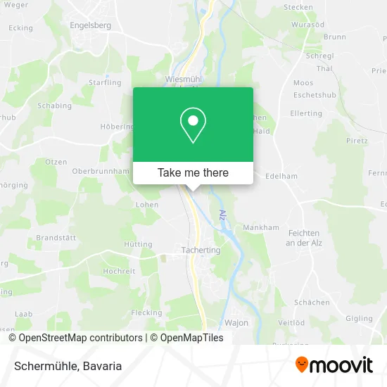 Карта Schermühle