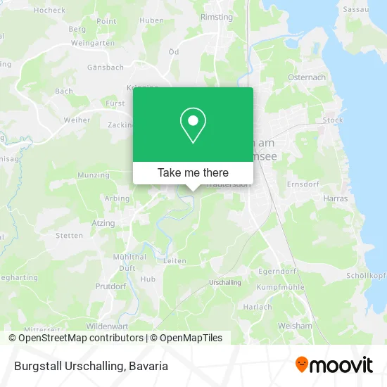 Карта Burgstall Urschalling