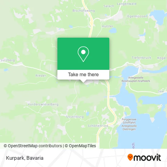 Карта Kurpark