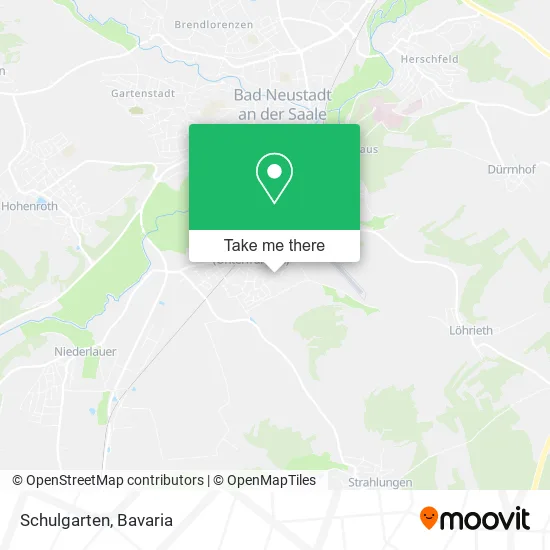 Карта Schulgarten