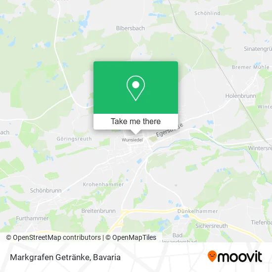Карта Markgrafen Getränke